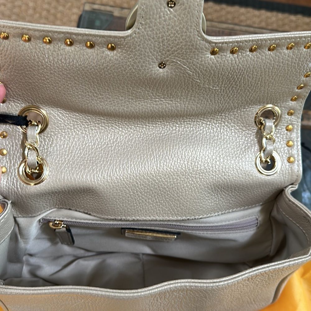 VALENTINO BY MARIO VALENTINO Antoinette Preciosa Leather Shoulder Bag NEW w/ tag - Picture 7 of 8